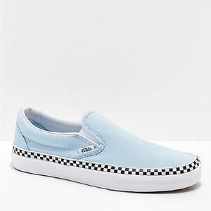 Vans Slip On Blue Shoes
